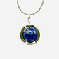 Lapis Lazuli Gemstone Spinner Necklace